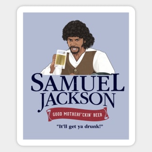 Samuel Jackson Good Motherf*ckin' Beer Magnet